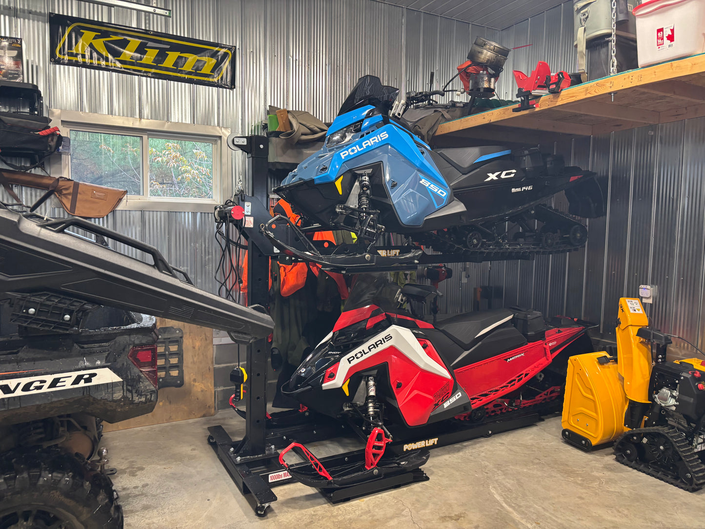 Stacked, stored and tucked away