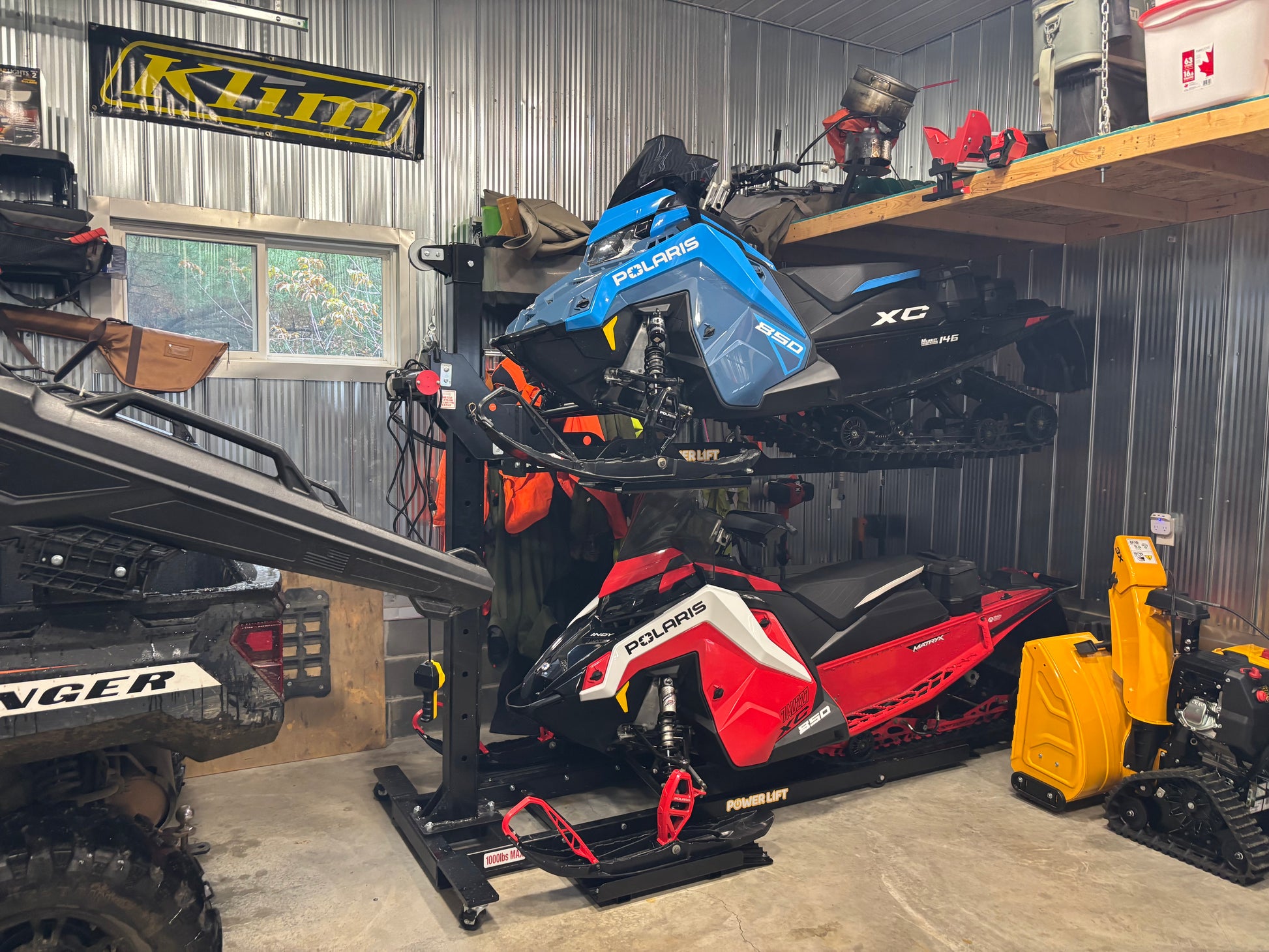 Stacked, stored and tucked away