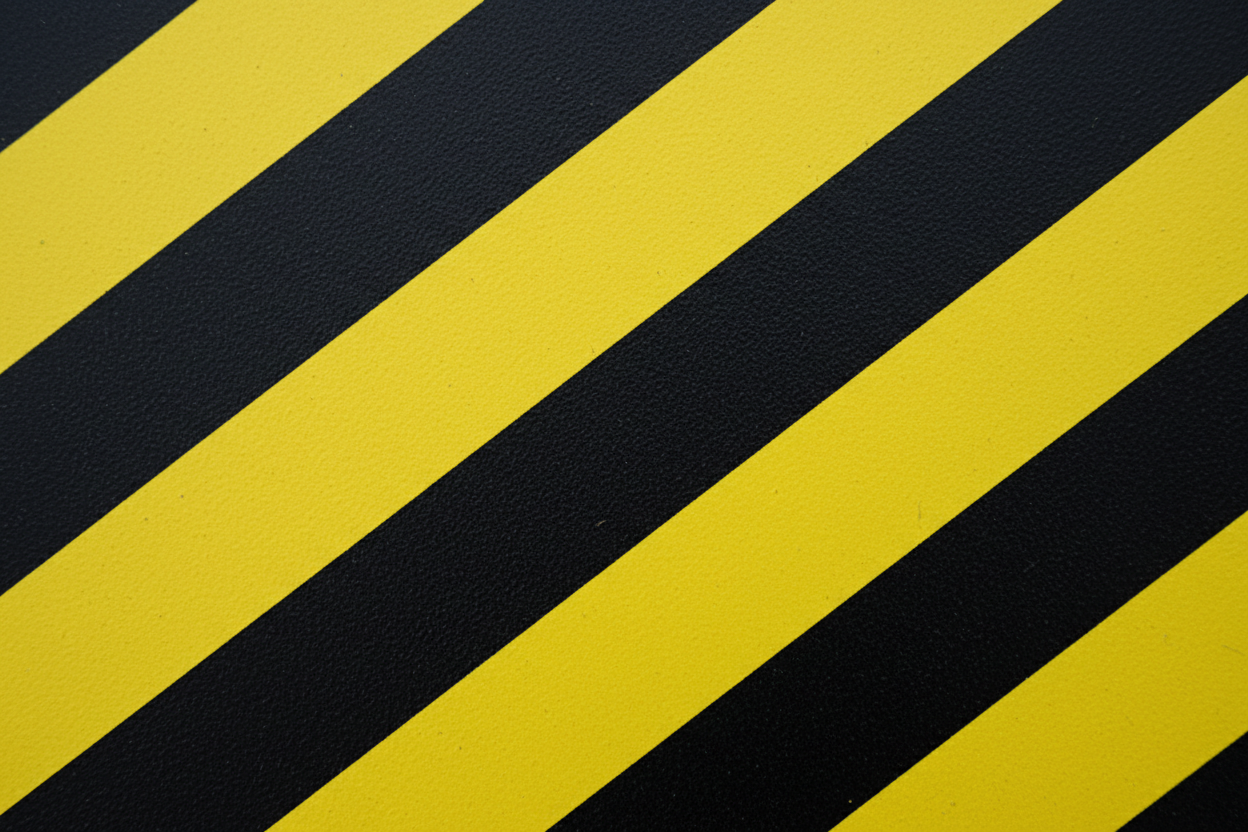 Black and yellow stripes